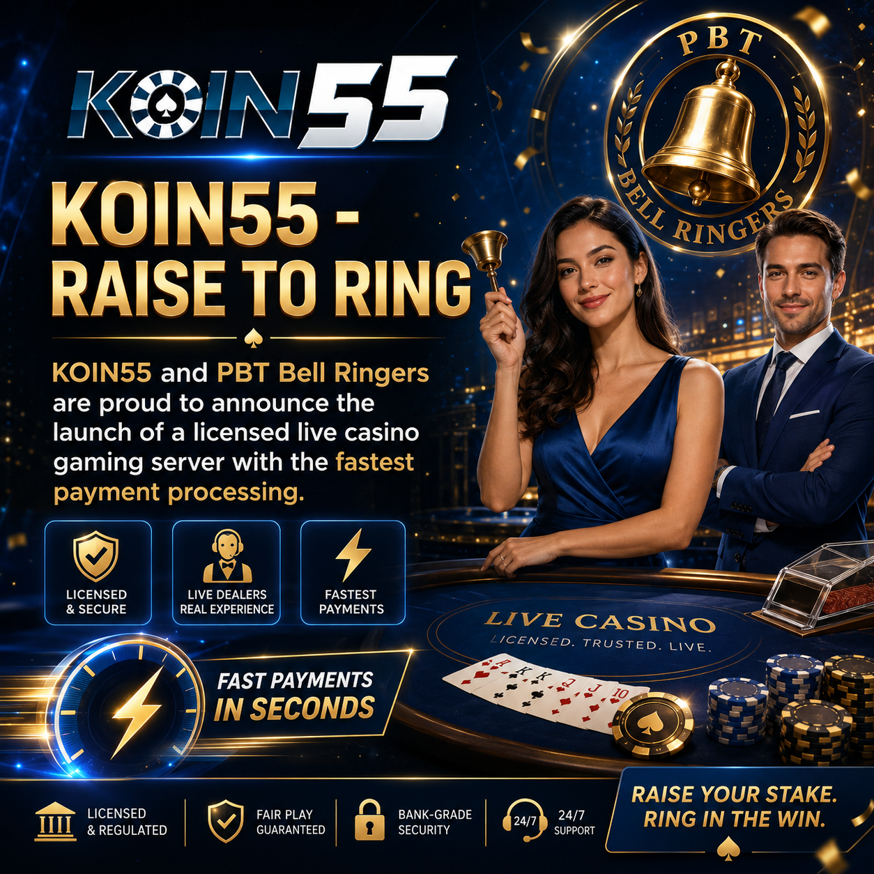 KOIN55 Raise To Ring